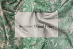 Floral Sage Green