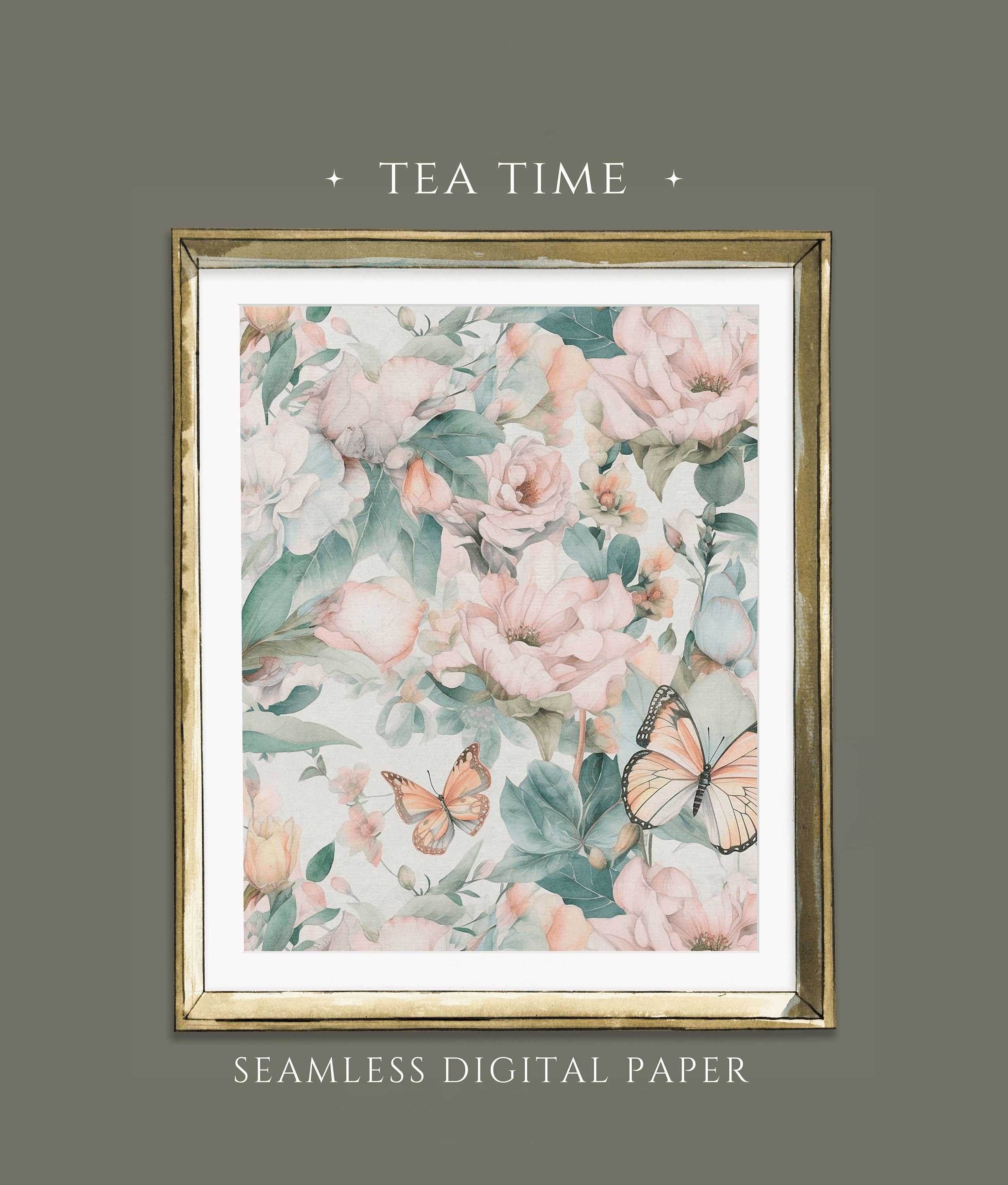 Floral Tea Time